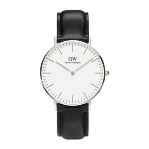 Daniel Wellington Classic Sheffield Silver Blk